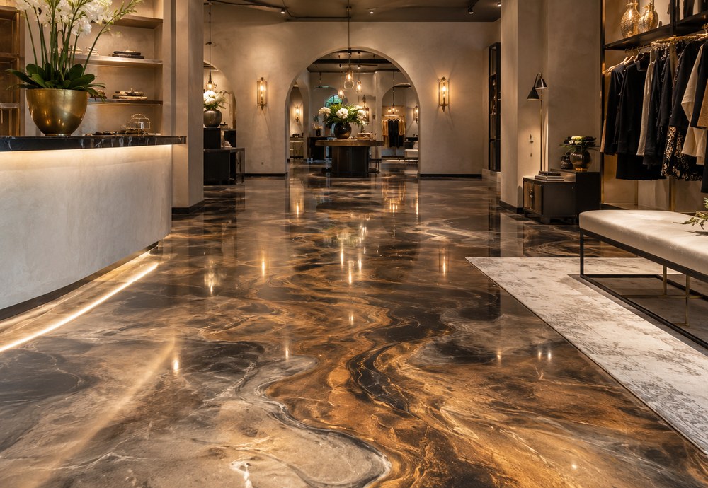 Metallic Epoxy Floors